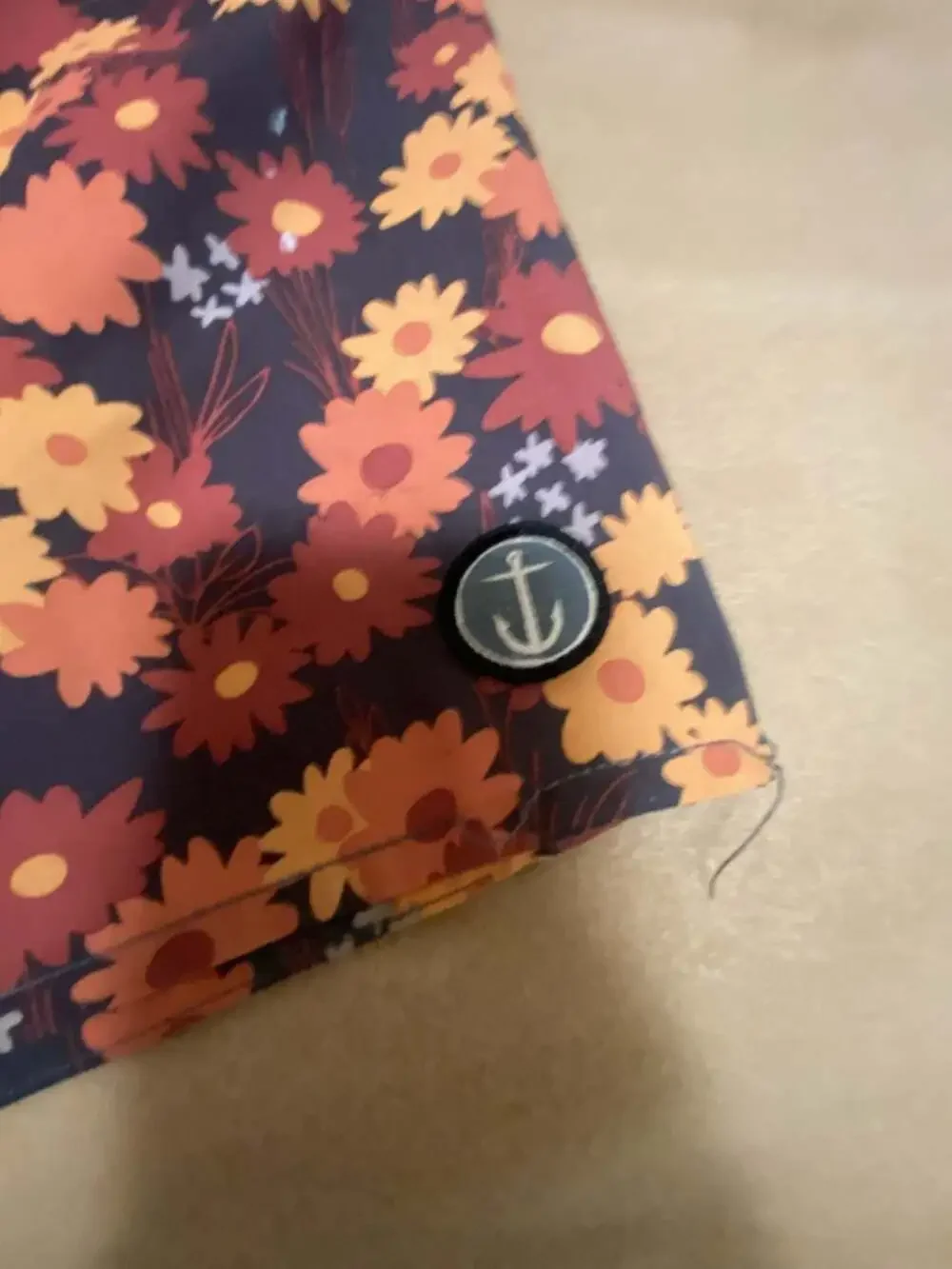 Captain Fin Men's Floral Print Swim Trunks